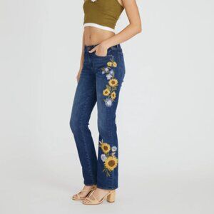 Driftwood NWT Kelly Boot Cut Sunflower